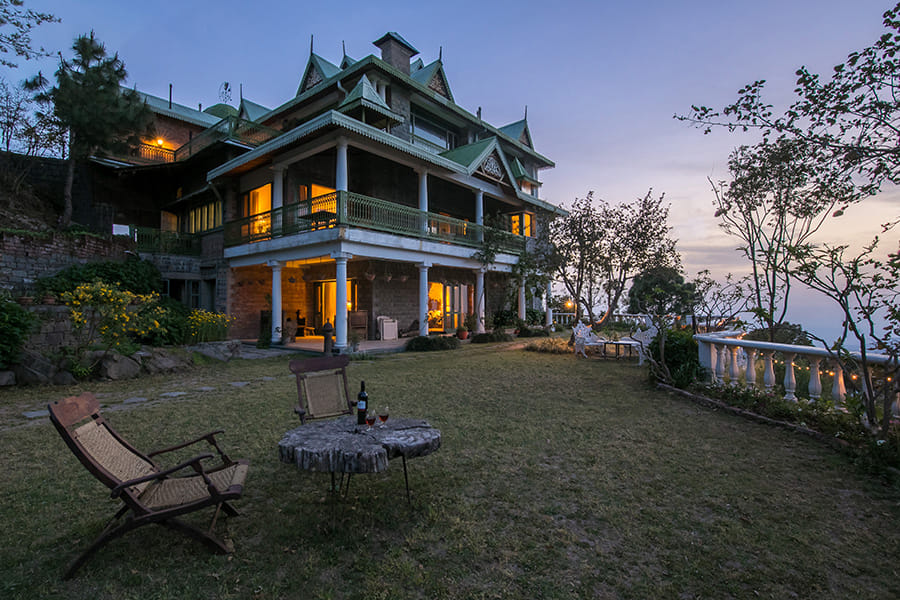 Book Villa Rooms In Meadow On The Ridge Villa Kasauli Himachal